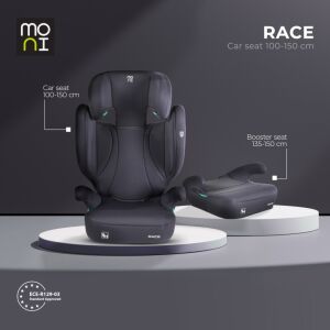 Moni Race I-Size autósülés és ülésmagasító kombináció - Moni