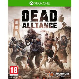 Dead Alliance Xbox One játék borító. Zombi lövöldözős játék Xbox One-ra. - Plaion