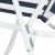 Detailed view of Springos folding chair hinge mechanism