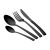 Elegant Black Cutlery Set by Berlinger Haus