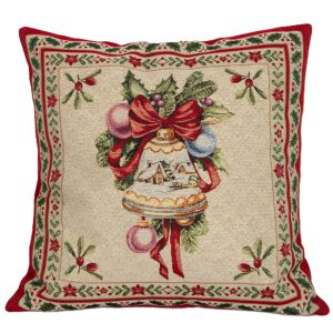  Home of Christmas Gobelins pernă Clopoțel 45x45 cm 139049543 - Perne decorative