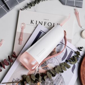 Oclean W10 Rosa Tragbare Munddusche mit Düsen - Oclean