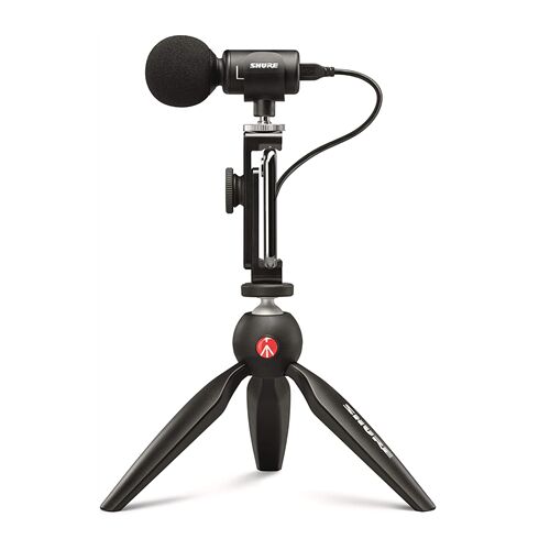 Shure | Mikrofón a video sada | MV88+DIG-VIDKIT | Čierna 139052355