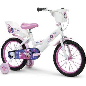 Huffy Disney Minnie Egér 16" Gyermek Kerékpár - Fehér mintás