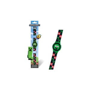 Minecraft Creeper TNT Gyerek Digitális Karóra