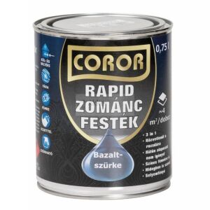 COROR Rapid 3in1 Zománcfesték - Bazaltszürke, 0,75 l 139053331 - Felületkezelő szer