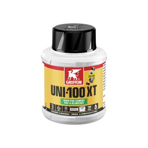 Griffon UNI-100XT PVC Ragasztó - 250ml, Ecsettel, THF-mentes