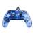 PDP Afterglow Wired Controller for Xbox, transparent blue with prismatic lighting