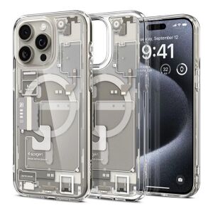 Spigen Ultra Hybrid Zero One iPhone 15 Pro MagSafe ütésálló tok - Titánszürke 139074790 - Spigen