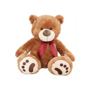 Beni maci divovski plišani medo s smeđom vrpcom - Nonbrand Plišana igračka