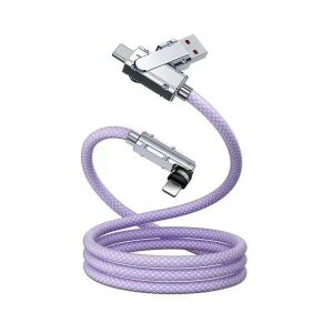 Cablu Încărcare Rapidă Magnetic 540°, 60W, Type-C, Universal, Mov, 1m 139079732 - Cabluri de date