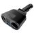 Splitter bricheta auto cu voltmetru/USB, 3,1A, 1A, 12/24V DC, 100W, 13 x 7,5 x 3,2cm, negru 139079931
