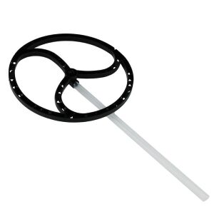 Szélmalom játék, 14 cm átmérőjű, vegyes formájú modell, ABS