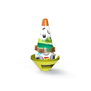 Set antrenament fotbal, jaloane si minge