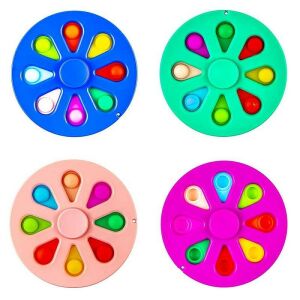 POP IT Stresszoldó Buborékjáték, Többszínű