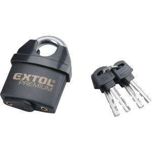 EXTOL PREMIUM Vízálló Lakat - 60mm, 4 kulccsal