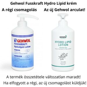 Gehwol Fusskraft Hydrolipid Lotion - 500ml, Illatmentes Testápoló Száraz Bőrre 139089182 - Nono