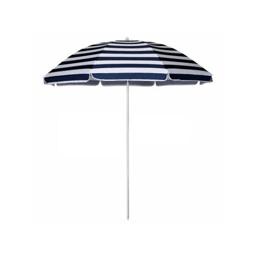 Kék-fehér csíkos Dönthető Napernyő - 160 cm, UV védelemmel 139089427