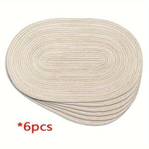 Ovális Tányéralátét Szett - Extra Nagy, Könnyen Tisztítható 139090821 - Tányéralátét