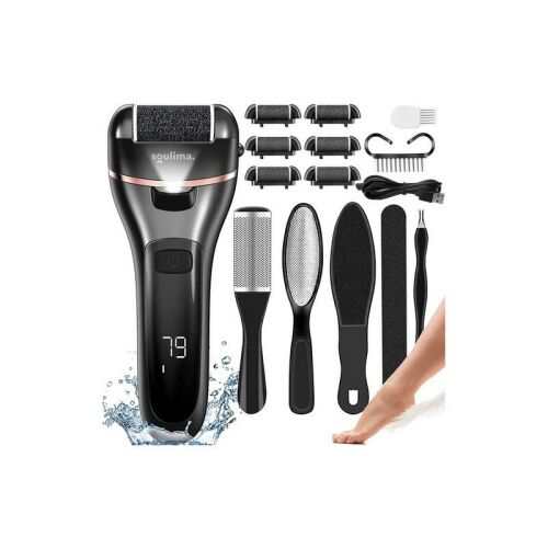 Soulima Elektromos Lábápoló Reszelő Készlet - 6 Fejjel 139091203