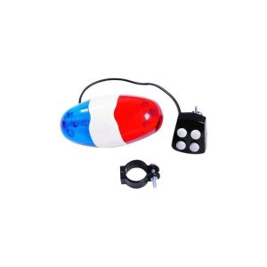 Kerékpár Sziréna Lámpa - 6 Fénymód, 4 Hangmód - Biztonsági Figyelmeztető 139091459 - Kerékpár kiegészítő