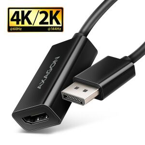Axagon RVD-HI20N DisplayPort - HDMI 2.0 4K/60Hz Adapter 139094441 - DisplayPort átalakító