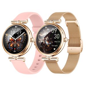 Tracer SMK15 Aurora, 1,28", AMOLED, Bluetooth, IP68 vízálló, Arany, Okosóra 139096833 - Tracer