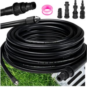 RUHHY Tisztító Tömlő - 15m, 138 bar, Adapterekkel