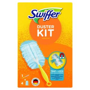 Swiffer Duster portörlő kezdőszett - nyél + 4 utántöltő - Portörlő