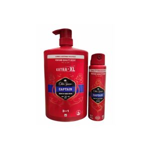 Old Spice Captain 3-u-1 gel za tuširanje, šampon i dezodorans set - Old Spice
