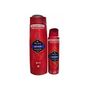 Old Spice Captain Gel za tuširanje 400ml i Dezodorans 150ml Set - Old Spice