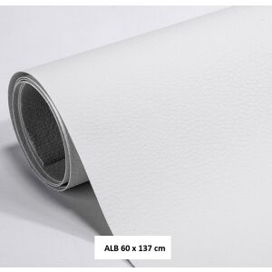 Öntapadós Öko Bőr Fólia - 60x137cm, Fehér Texturált 139097665 - Textil méteráru