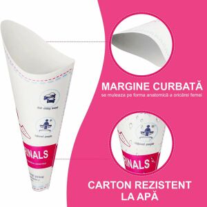 Einweg-Uriniergerät, wasserfester Karton, 10 Stück