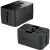 Adaptor universal de călătorie Linomag, compatibil cu EU/UK/USA/JP/CH/AUS/TH, Negru