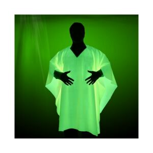 Zölden világító textil anyag, 1,45 m², mosható, 190 g/m²