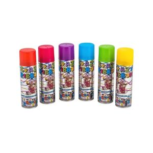 Spray confetti pentru petreceri, Crazzy Ribbon, diverse culori Verde
