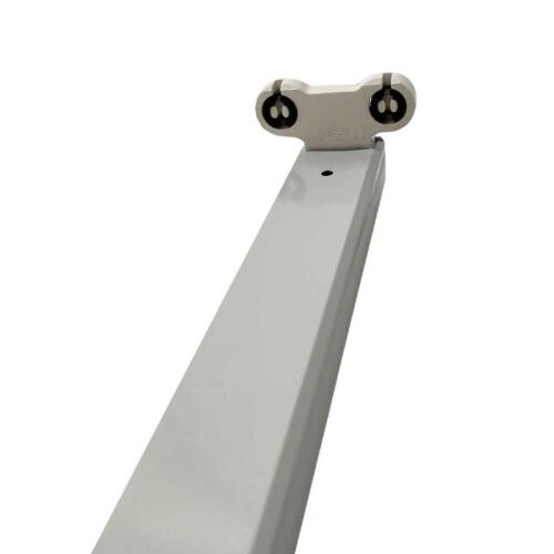 Corp dublu pentru neon LED 2x36W T8, lungime 120 cm, aluminiu 139099360