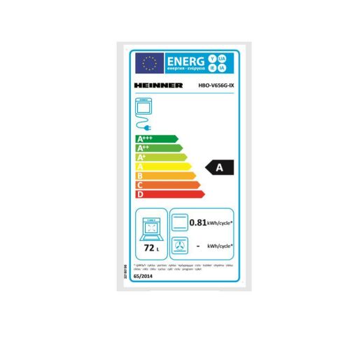 HEINNER BACKOFEN HBO-V656G-IX 139099684