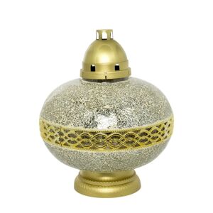 Arany Mozaik Vitrázs Sír Mécses - 35 cm, Luxus Sírdísz 139100050 - Kegyeleti dekoráció