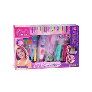 Színes Hajfestő Készlet Lányoknak - Kimosható Hajkréták és Kiegészítők 139103513 - Hajkréta