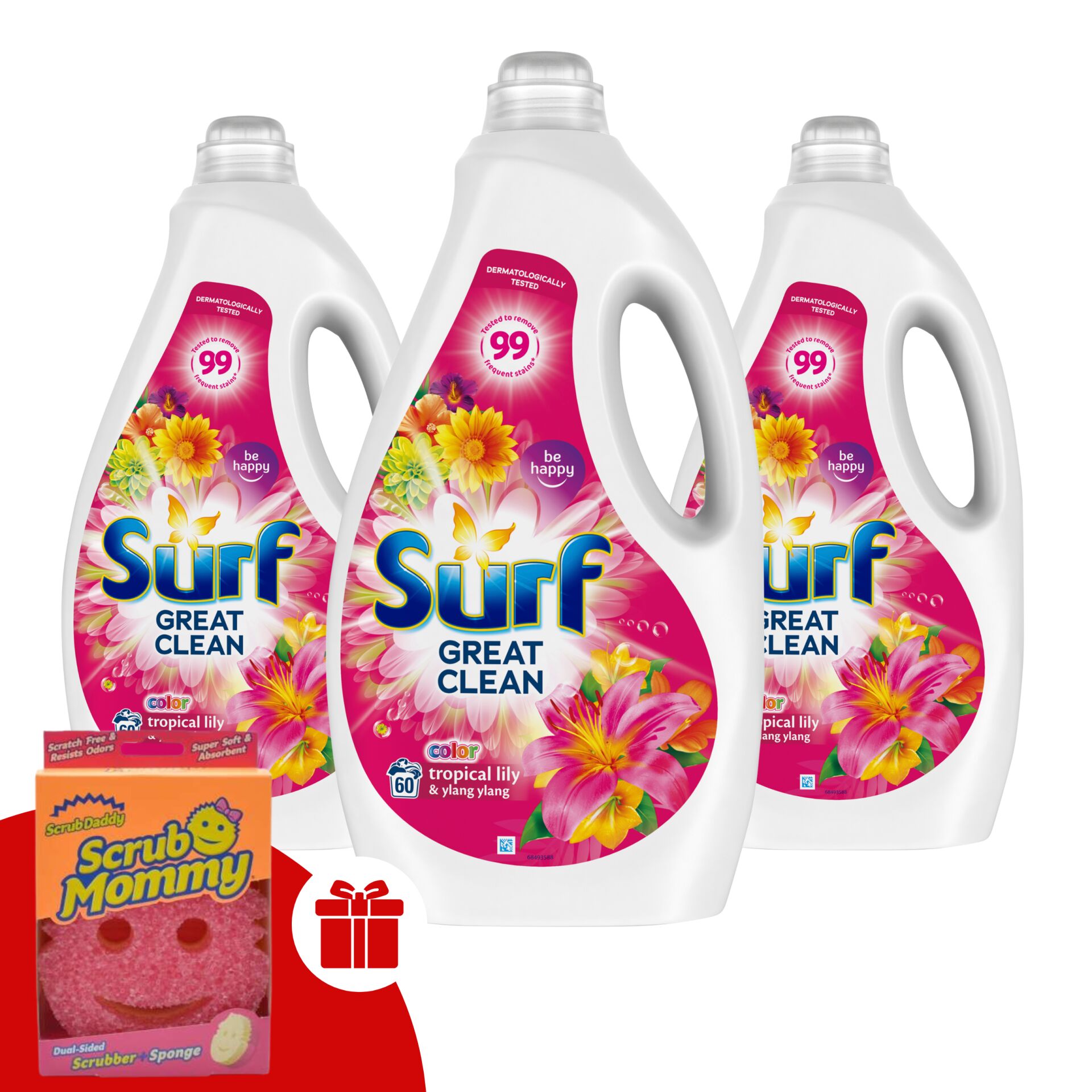 E-shop Tekutý prací gél Surf Tropical Lily &amp;amp; Ylang Ylang 3x3L -...