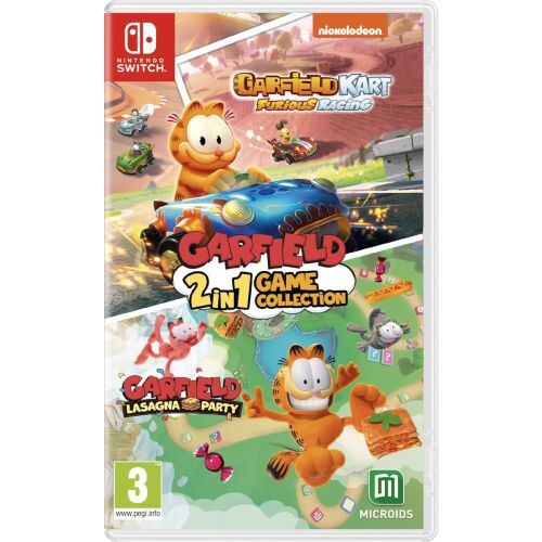 Garfield 2 in 1 Game Collection, Nintendo Switch, Konzol játékszoftver 139116566