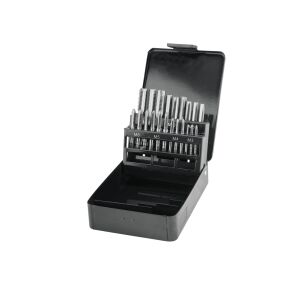 Комплект метчици и плашки EXTOL PREMIUM, 21 части, M3-M12, в метален куфар - Набор от инструменти