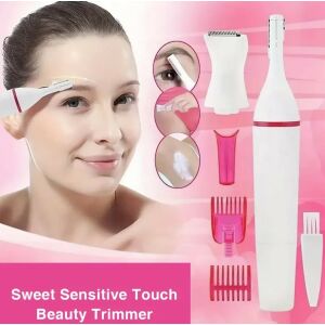 Roxy GENAI szemöldöknyíró nőknek és férfiaknak, arcszőrzet eltávolítás, kompakt kialakítás, használati példákkal - Testszőrnyíró