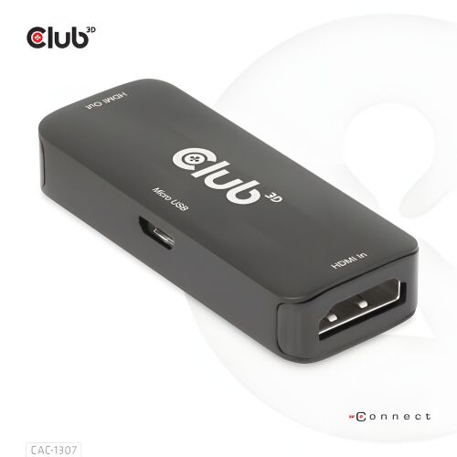 Club3D Repeater HDMI > HDMI             4K60Hz   aktiv Bu/Bu retail 139133476