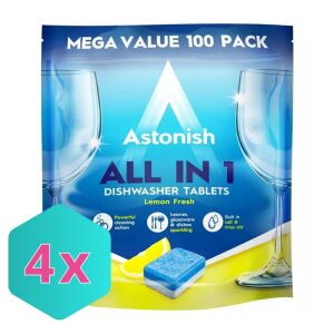 Astonish All in One Citrom Mosogatógép Tabletta - 400 db 139135935 - Gépi mosogatás