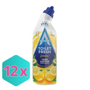 Astonish WC Frissítő Gél - Citrom, 750 ml (12 db-os Karton) 139135938 - WC illatosító