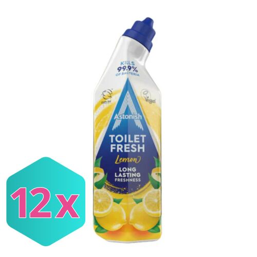 Astonish WC Frissítő Gél - Citrom, 750 ml (12 db-os Karton) 139135938
