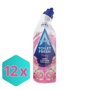 Astonish WC Frissítő Gél - Bazsarózsa Illat, 750 ml (12 db) 139135981 - WC illatosító