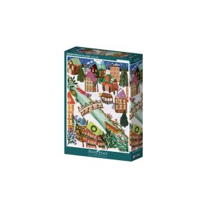 Pieces & Peace - Mézeskalács Falu 1000 db-os Puzzle 139136969 - Puzzle & Kirakó